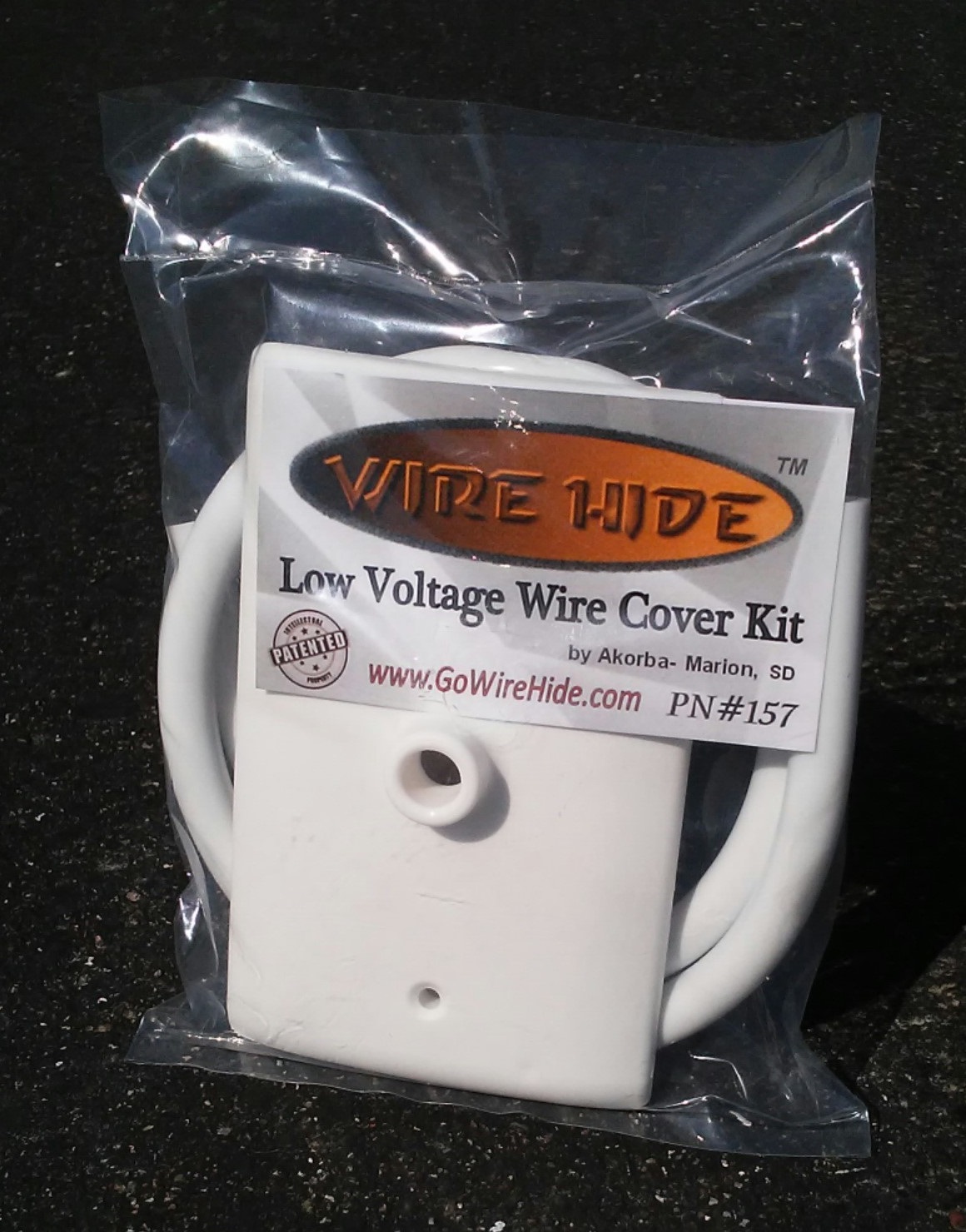 Wire Hide Low Voltage Wire Cover Kit